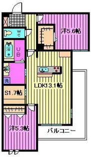 埼玉県さいたま市桜区栄和5【マンション】の間取り