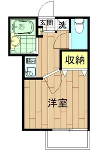 神奈川県川崎市中原区上丸子山王町2【アパート】の間取り