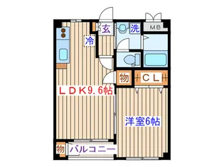 コンアモ-ルII【3階】の間取り