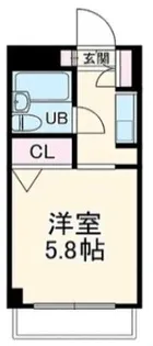 ウインベルソロ熊谷第3【6階】の間取り
