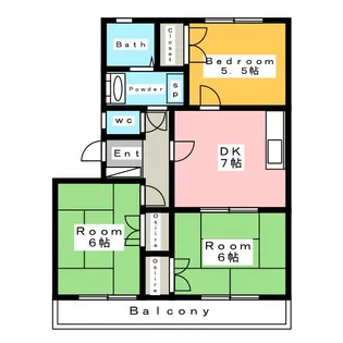 メゾン碧新【2階】の間取り