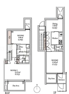 東京都港区高輪4【マンション】の間取り