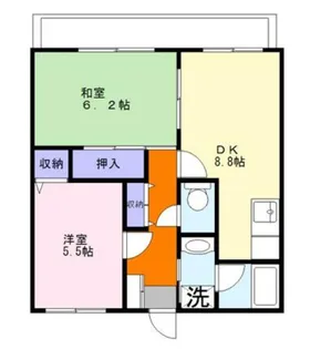 アイエフビル【2階】の間取り