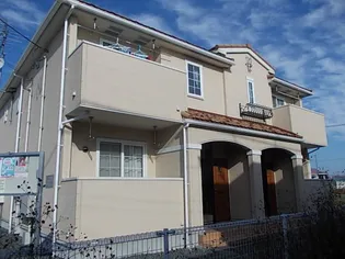 ガーデンベルB【1階】の外観