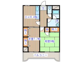 KATOU ビル【4階】の間取り