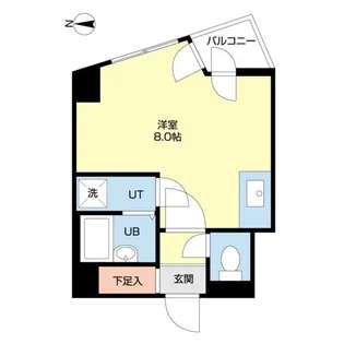 プライムパーク円山公園【6階】の間取り