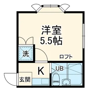 リバーハウス【1階】の間取り