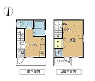 ミュウ【1階】の間取り