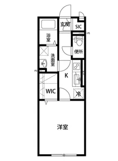 PRESEA【1階】の間取り
