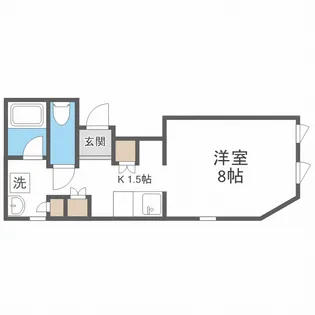 レラ円山【3階】の間取り