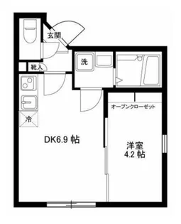 GRANQUAL浅草【3階】の間取り
