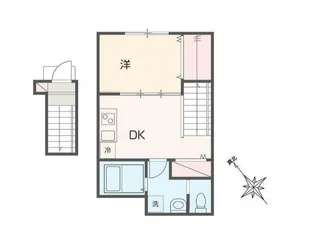 MELDIA駒澤大学【2階】の間取り