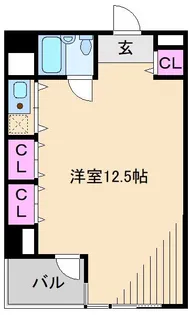 ライオンズプラザ新横浜【1階】の間取り