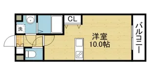 VEGA玉造【2階】の間取り