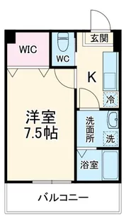 AQUE20【2階】の間取り