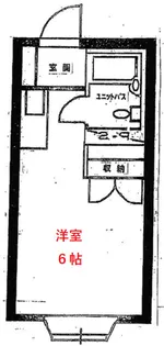 兎月ハイツ【1階】の間取り