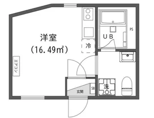 D-BASE王子神谷【5階】の間取り