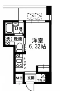 東京都中央区日本橋本町3【マンション】の間取り
