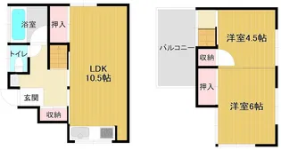 京都府宇治市五ケ庄北ノ庄【一戸建】の間取り