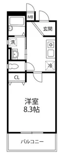 大阪府大阪市東住吉区鷹合1【アパート】の間取り