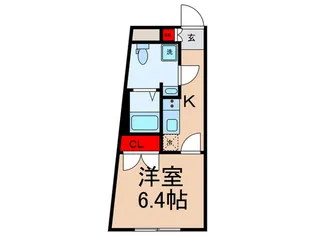 VISTA田端【4階】の間取り