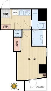 アルテシモヴァレント【2階】の間取り