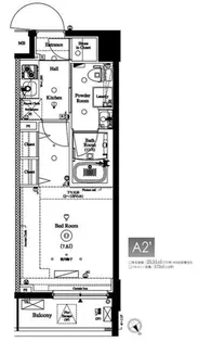 AXAS池袋レジデンス【7階】の間取り
