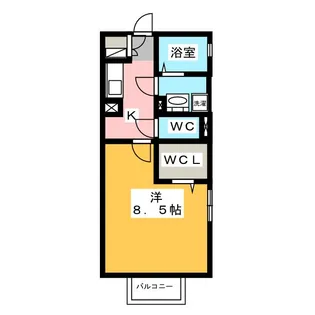 VIEW COURT V【2階】の間取り