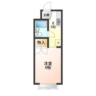 プラムハウス【2階】の間取り