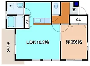 Collezione Di Lusso【1階】の間取り