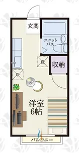 b’CASA千葉都賀IIIre-born【1階】の間取り