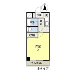 メゾンあすなろ【2階】の間取り