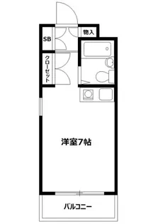 サングレイス星川【3階】の間取り