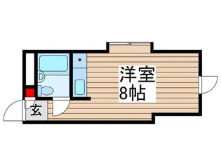 荒川グリーンマンション【3階】の間取り