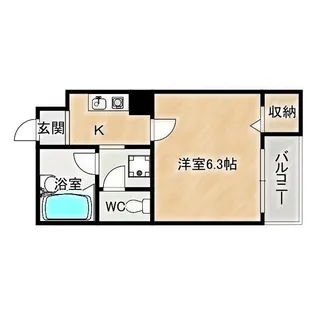 Collection桜ノ宮I【2階】の間取り