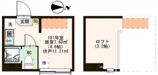グランときわ台【1階】の間取り