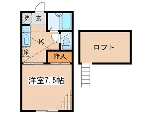 ハイツひまわり【1階】の間取り