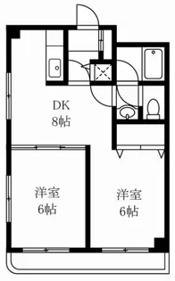 パークハイムD【5階】の間取り
