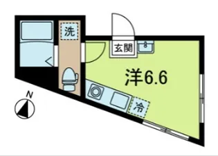 Costa del sol 方南町【1階】の間取り