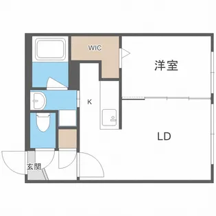 ラピスブラオ発寒【4階】の間取り
