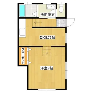 フローリッシュI【1階】の間取り