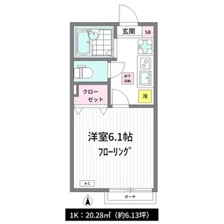 フィオレンテ桜台【1階】の間取り