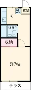 メゾンBe【1階】の間取り