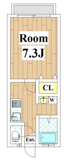 ル・カルティエ田園調布【1階】の間取り