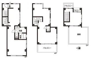 鳥芳ビル【3階】の間取り