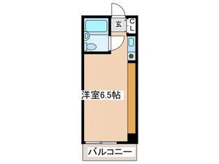 ドミ-ル玉川学園【1階】の間取り