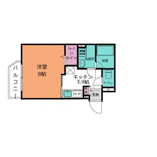 フォルシア本荘【1階】の間取り