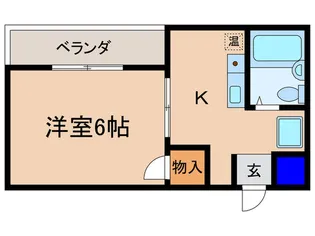 メゾンドムラジIII【1階】の間取り