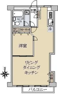 西麻布アネックス【3階】の間取り