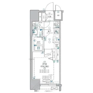 ディアレイシャス矢場町【10階】の間取り